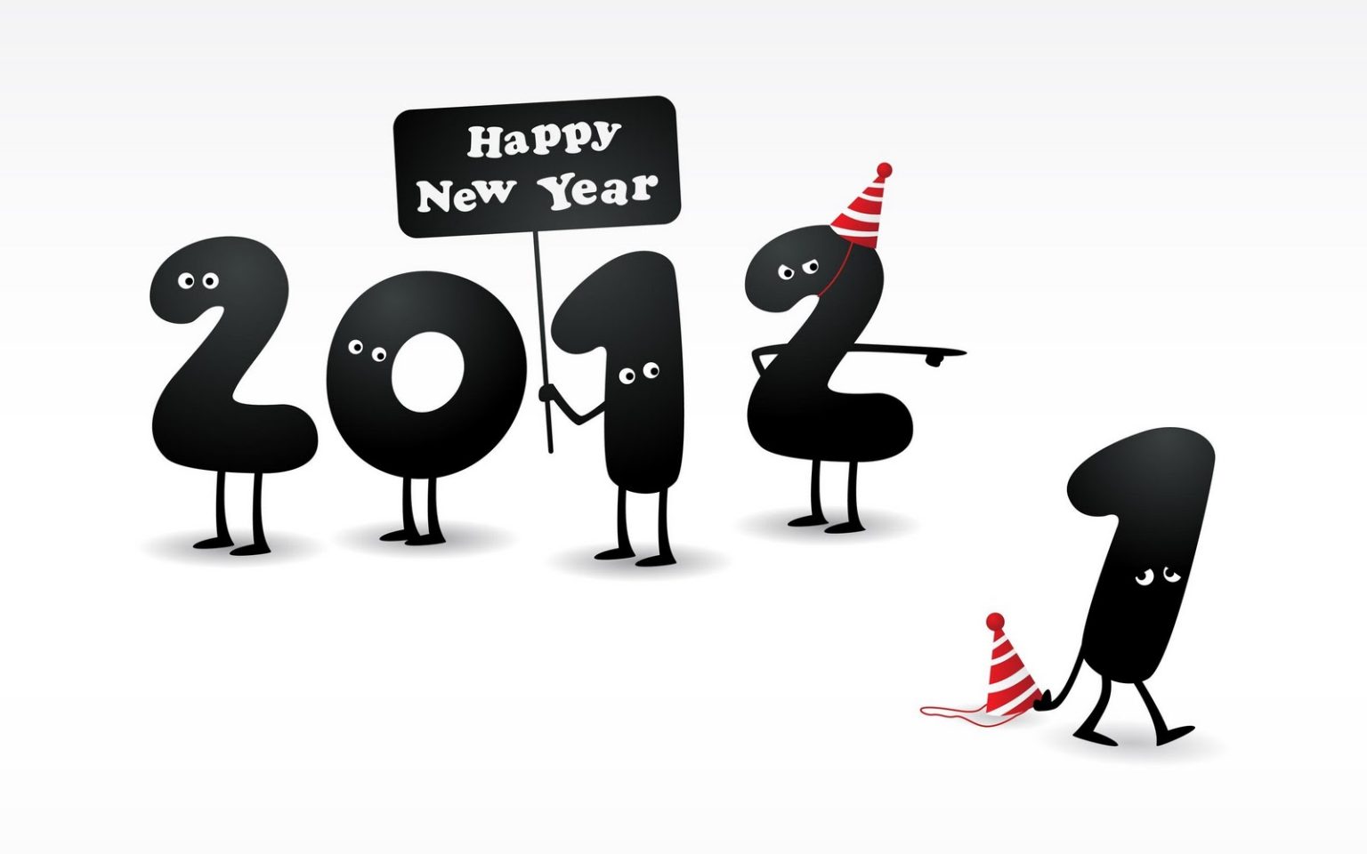 Happy New Year 2012 Wallpapers
