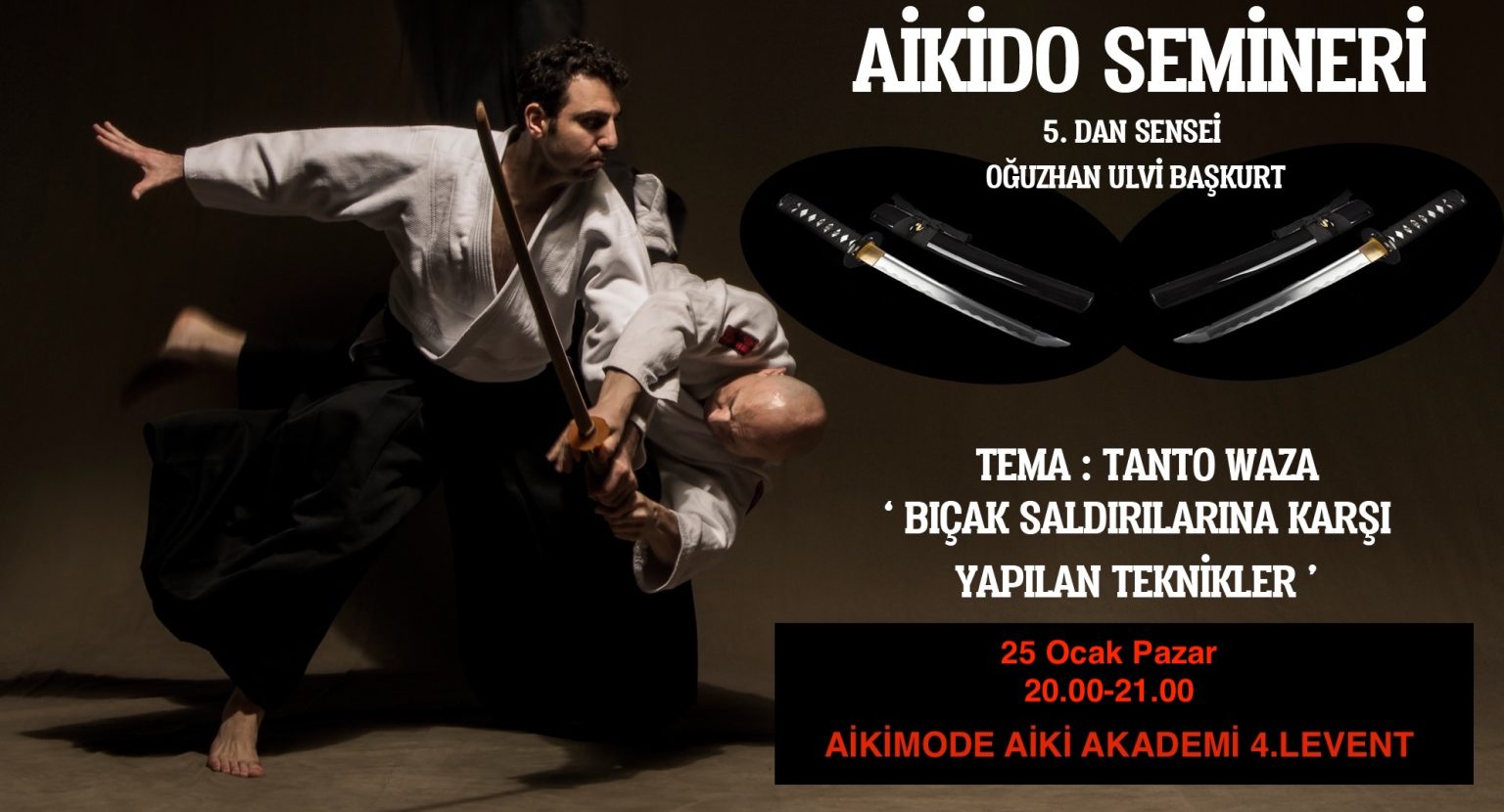 Aikimode Tema Semineri ”Tanto Waza” Ocak 2026
