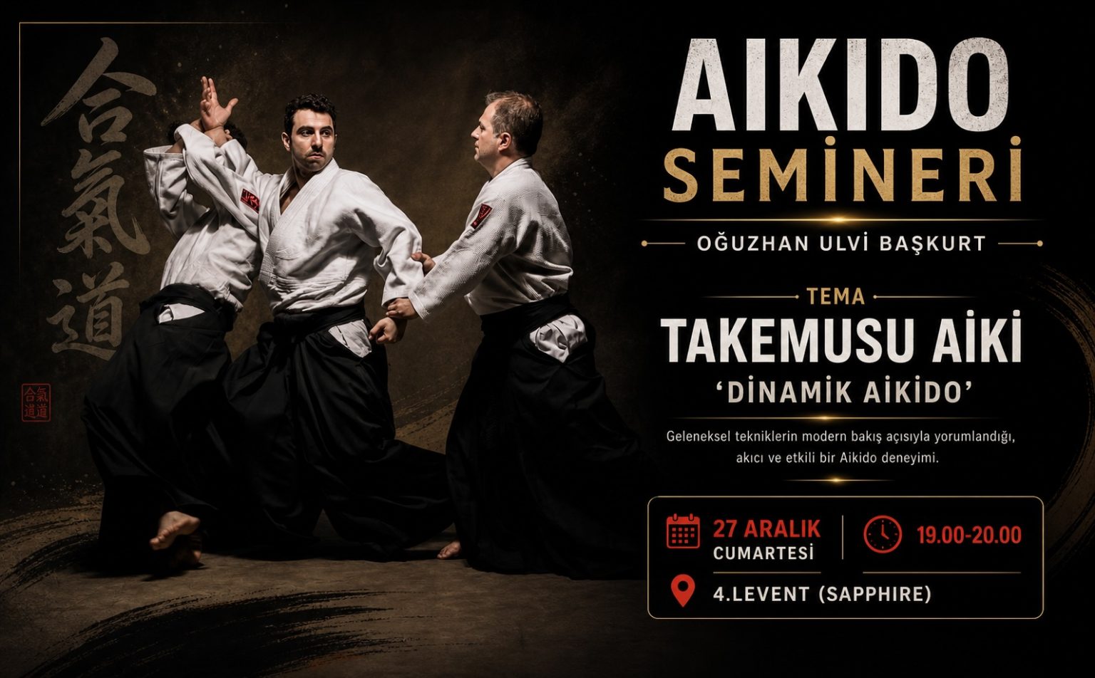 Aikimode Tema Semineri ”Dinamik Aikido” Aralık 2025